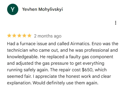 Customer reviews